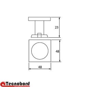 Puxador Quadro 48