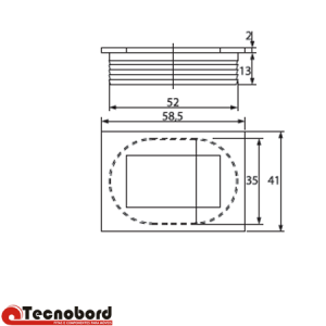 Puxador Tess 50