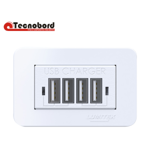 Tomada USB CHARGER Lumitek